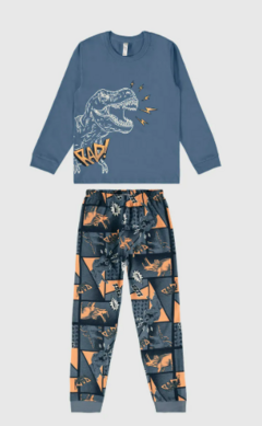 Pijama Infantil Menino Camiseta Manga Longa Rad! Em Algodão Malwee Kids - comprar online