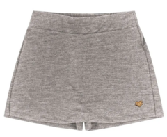 Shorts Saia Infantil Feminino Trick Nick Cinza