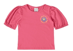 BLUSA INFANTIL MENINA EM ALGODÃO MALWEE KIDS ROSA