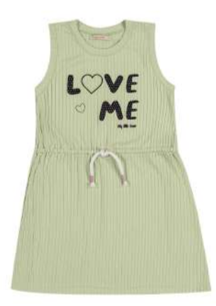 Vestido Infantil Trick Nick Love Me