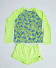 Conjunto Infantil Rei Rex Proteção UV 50+ Menino