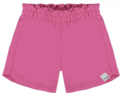 Shorts Infantil Menina Clochard Em Moletinho Malwee Kids Rosa - comprar online