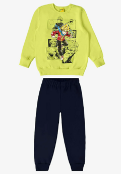 Conjunto Infantil Masculino Rovitex Kids Verde
