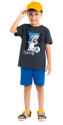 CONJUNTO JUVENIL MASCULINO TOKYO ROVITEX KIDS
