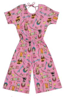 MACACÃO INFANTIL FEMININO PANTACOURT TRICK NICK - comprar online