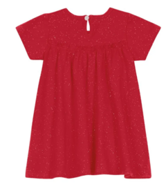 Vestido Curto Infantil Com Glitter Trick Nick Vermelho - comprar online