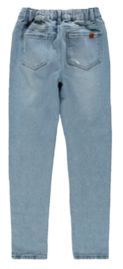 CALÇA INFANTIL MENINA MOM EM MALHA DENIM MALWEE - comprar online