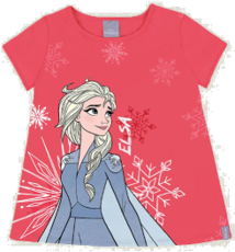 Blusa Frozen Malwee