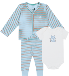 Conjunto Body, Calça e Casaco Kiko Baby