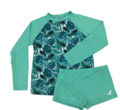 Conjunto Infantil Rei Rex Proteção UV 50+ Menino