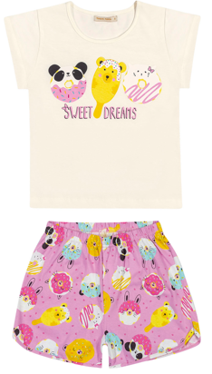 CONJUNTO PIJAMA INFANTIL DONNUTS TRICK NICK - comprar online
