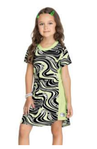Vestido Infantil Trick Nick
