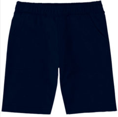 BERMUDA BÁSICA JUVENIL MASCULINA ROVITEX KIDS - AZUL MARINHO