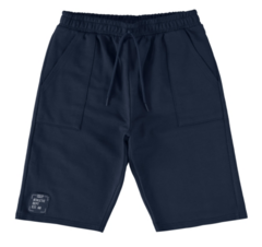 BERMUDA MENINO COMFORT EM MOLETINHO MALWEE KIDS AZUL - comprar online