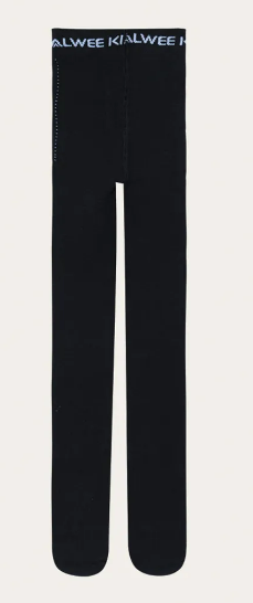 MEIA-CALÇA INFANTIL MENINA MALWEE KIDS PRETA