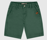 Bermuda Infantil Menino Bolso Funcional Em Sarja Moletom Malwee Kids Verde