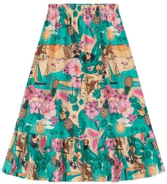 Saia Midi Infantil Praia Rovitex