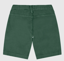 Bermuda Infantil Menino Bolso Funcional Em Sarja Moletom Malwee Kids Verde - comprar online