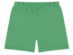 Bermuda Masculina Infantil Em Moletinho Malwee Verde - comprar online