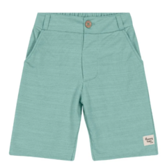Bermuda Infantil Masculina Moletinho Trick Nick Verde