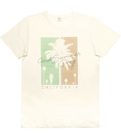 CAMISETA MASCULINA JUVENIL ROVITEX TEEN BEGE