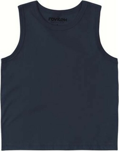 Regata Básica Infantil Masculina Rovitex Kids - Azul Marinho