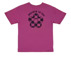 CAMISETA MENINA BELIEVE IN YOU EM MEIA MALHA BOTONÊ MALWEE KIDS VERDE - loja online