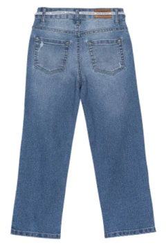 Calça Menino Loose Fit Em Jeans Com Elastano Carinhoso - comprar online