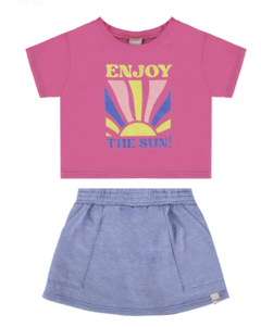 Conjunto Infantil Menina Enjoy The Sun! Malwee Kids - comprar online