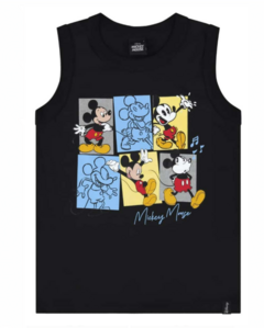 Regata Infantil Menino Mickey Mouse Disney Em Algodão Malwee Kids - comprar online