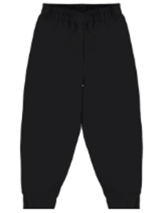 Calça de Moletom Juvenil Malwee - Preta