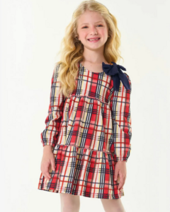 Vestido Infantil Manga Longa Trick Nick Vermelho - comprar online