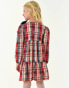 Vestido Infantil Manga Longa Trick Nick Vermelho na internet