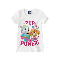 Blusa Baby Look Patrulha canina Malwee