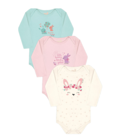 Kit Body Bebê Manga Longa - Kiko Baby - comprar online