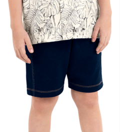 BERMUDA INFANTIL MASCULINA MOLETINHO ROVITEX KIDS - comprar online
