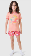 Pijama Infantil Menina Magical Dream + Fronha Em Algodão Malwee Kids na internet
