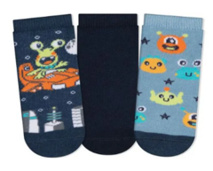 Kit Meia 3 Pares Cia da Meia
