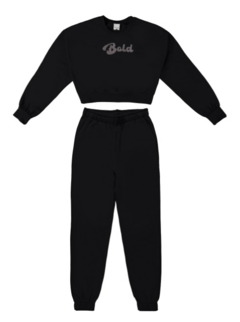 CONJUNTO MENINA BOLD EM MOLETOM FLANELADO MALWEE KIDS