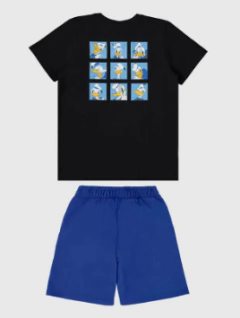 Conjunto Infantil Menino Estampa Frente E Costas Pato Donald Malwee Kids - comprar online