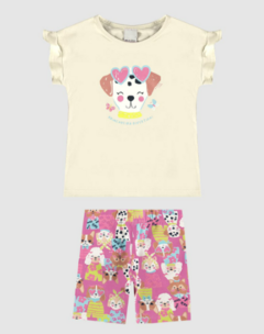 Conjunto Infantil Menina Em Algodão Malwee Kids - comprar online