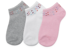 Kit Meia 3 Pares Rovitex Kids