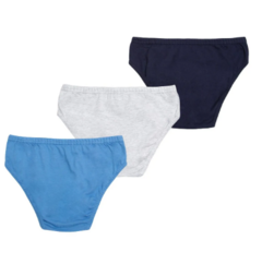 Kit 3 Cuecas Slip Infantil Select Unica - comprar online