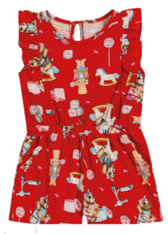 MACAQUINHO INFANTIL FEMININO BRINQUEDOS TRICK NICK VERMELHO - comprar online