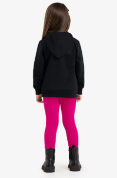 Conjunto Infantil Jaqueta Com Legging Rovi Kids Preto - Baby Fofs