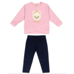 CONJUNTO INFANTIL FEMININO PRINCESS TRICK NICK - Baby Fofs