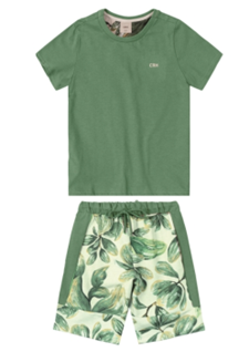 Conjunto Menino Em Moletom Carinhoso