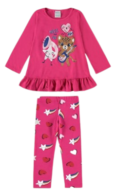 CONJUNTO MENINA MALWEE KIDS