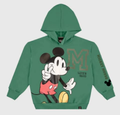 Blusão Infantil Menino Mickey Disney Em Moletom Flanelado Malwee Kids - comprar online