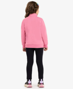 Conjunto Infantil Jaqueta Com Legging Rovi Kids Rosa - Baby Fofs